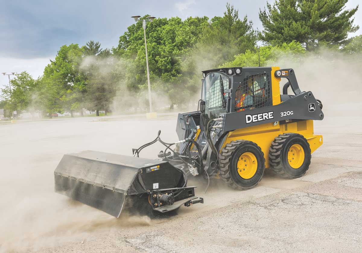 Wafer Brush Sweeping Road