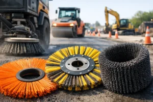 Road Construction Sweeper Brushes: What Fits?