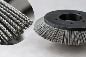 Crimped Straight Wire for Heavy-Duty Wafer Brushes