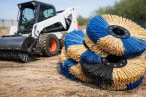 Skid Steer Accessories Sweeper Brush Selection