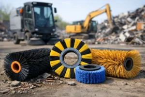 Top Industrial Sweeper Brush Types for Heavy Debris