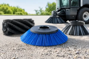 Which Brush Shape Removes Gravel Effectively?